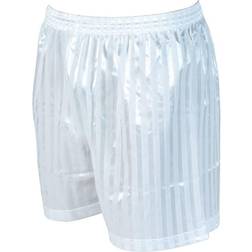 Precision Continental Striped Football Shorts Unisex - White