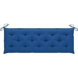 vidaXL - Cuscino per sedia Blu (150x50cm)