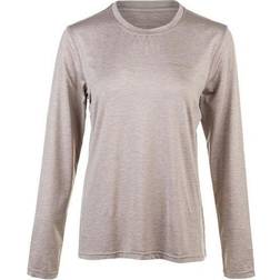 Endurance Maje Melange L/S T-shirt Women - Pink