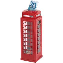 Goki Saving Box in Telephone Box Design