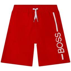 HUGO BOSS Lgo Swim Shorts - Red (J24768-992)