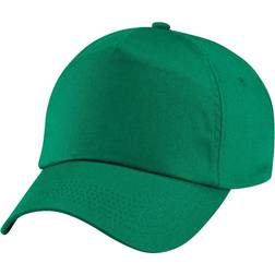 Beechfield Unisex Plain Original 5 Panel Baseball Cap 2-pack - Kelly Green