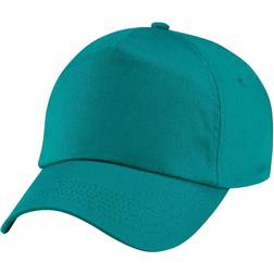 Beechfield Unisex Plain Original 5 Panel Baseball Cap 2-pack - Emerald