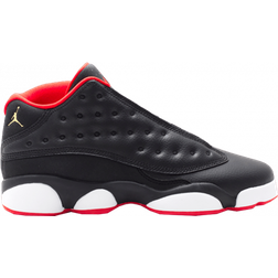 Nike Air Jordan 13 Retro Low Bred GS - Black/Metallic Gold/University Red/White