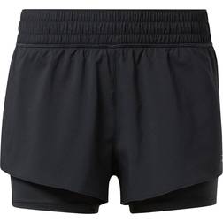 Reebok Running Two-In-One Shorts Women - Black