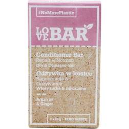 Love Bar LOVE BAR_Conditioner Bar conditioner bar for dry and damaged hair Argan Oil & amp Ginger 2x30g