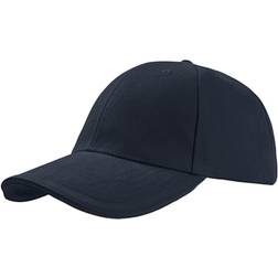 Atlantis Liberty Sandwich Heavy Brush 6 Panel Cap - Navy/Navy