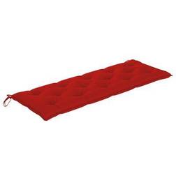 vidaXL - Coussin de chaise Rouge (150x50cm)