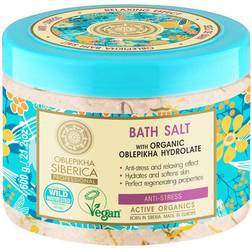 Natura Siberica Bath Salts with Organic Oblepikha Hydrolate Anti-Stress 600g