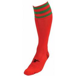 Precision Pro Football Socks Unisex - Red/Green