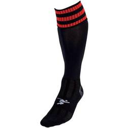 Precision Pro Football Socks Unisex - Black/Red