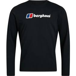 Berghaus Logo Long Sleeve T Shirt Black