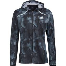 adidas Marathon Fast Graphic Jacket - Black/Black