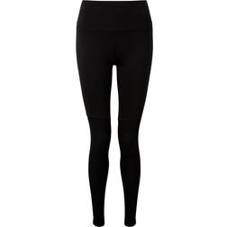 Tridri Rib Knit Contrast Bottom Leggings Women - Black