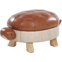 Beliani Turtle Fußhocker 26cm