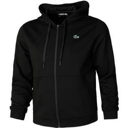 Lacoste Sport Mesh Panels Hoodie - Black