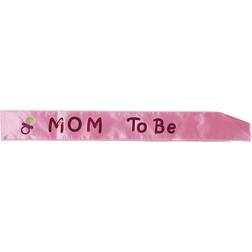 Hisab Joker Bestil Band Mom To Be Sash Pink