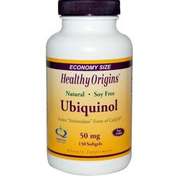 Healthy Origins Ubiquinol 50 mg, 150 Softgels