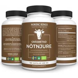Nordic Kings Supplements Gräsbetad Nötnjure EKO 180 stk