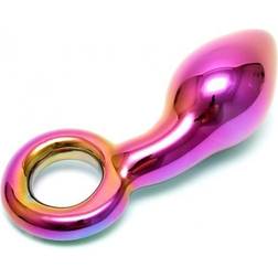 Rimba Sensual Multi Coloured Glass Kaleigh Dildo