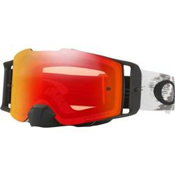 Oakley Front Line Mx Goggles Clear Matte White Speed