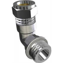 Vinkel 1/2"10MM med nippel krom