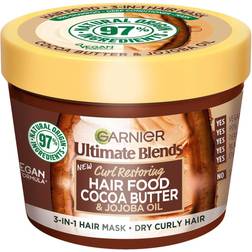 Garnier Hair Cocoa Butter Hair Food Hair Mask for Dry, Curly Hair 390ml