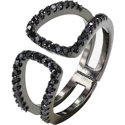 Everneed Filipa Ring - Silver/Black