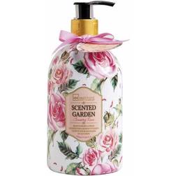 IDC Institute Hydrerende Body Lotion Scented Garden Roser 500ml