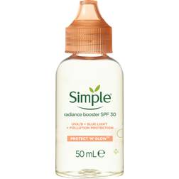 Simple 2x30ml Protect'n'Glow FaceRadianceBooster SPF30 For GlowingSkin 30ml