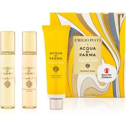 Acqua Di Parma X Emilio Pucci The Beauty Ritual Magnolia Nobile Gift Set EdP 12ml + Hair Mist 12ml + Hand Cream 30ml
