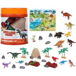 BigBuy Set med dinosaurier (23 x 20 cm) (30 pcs)