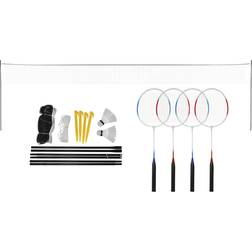 Badmintonset 4 spelare