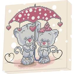 Diamond Dotz Diamond Dotz Box 28x28 cm Its raining love