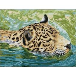 Diamond Dotz Squares 31x41 cm Leopard