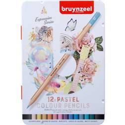 Royal Talens Bruynzeel Expression Farveblyanter Pastel 12-Pak