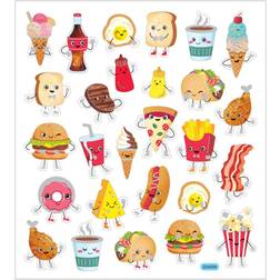 Creativ Company Stickers, fast food, 15x16,5 cm, 1 ark