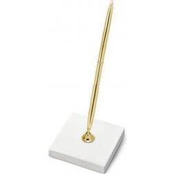 PartyDeco Kuglepen & Penneholder Guld