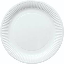 Catersource Paptallerken Catersource Ø23 cm Kraftig FSC-mærket bionedbrydelig Hvid,100 stk/pk