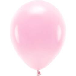 PartyDeco Ballon lyserød 10 stk 30cm