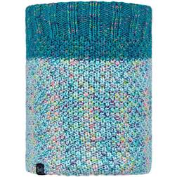 Buff Knitted Fleece Lined Neckwarmer - Blue