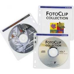 Hama CDs/DVDs Case (100 Pcs) - Transparent