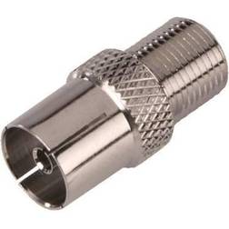 Triax F-Konnektor Hun IEC Hun lige adapter