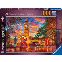 Ravensburger London Sunset at Parliament Square 1000 Pieces