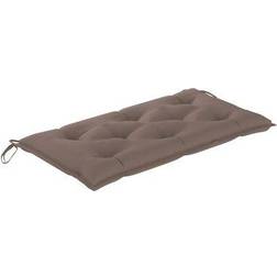 vidaXL - Chair Cushions Brown (100x50cm)