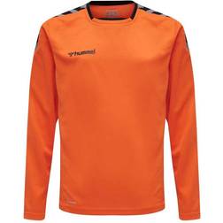 Hummel Authentic Poly Long Sleeve Jersey Kids - Tangerine