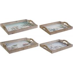 Dkd Home Decor - Serving Tray 2pcs