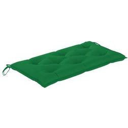 vidaXL - Coussin de chaise Vert (100x50cm)