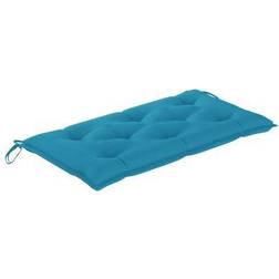 vidaXL - Coussin de chaise Bleu (100x50cm)