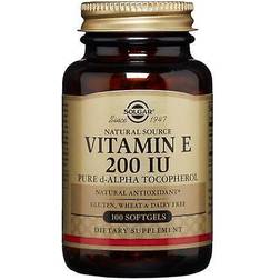 Solgar Vitamin E 200iu 100 stk